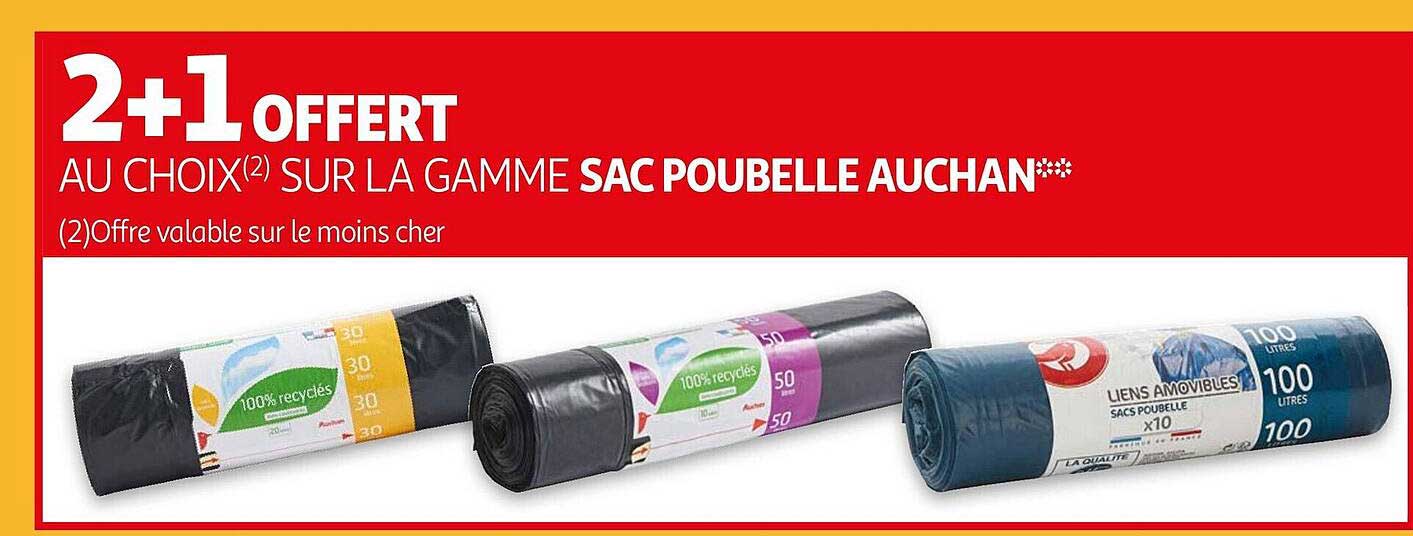 La Gamme Sac Poubelle Auchan