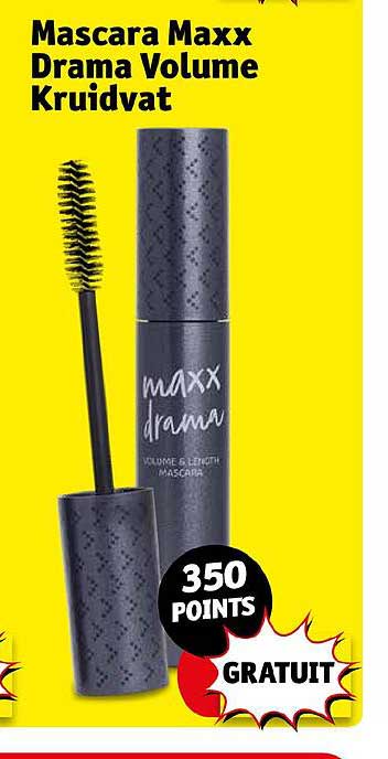 mascara maxx drama volume kruidvat