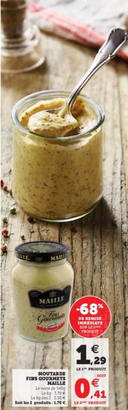 Moutarde Fins Gourmets Maille