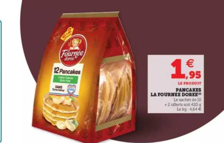 pancakes la fournée dorée