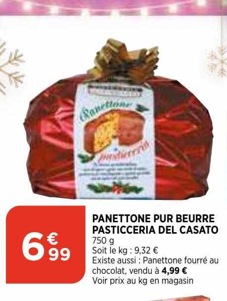 panettone pur beurre pasticceria del casato