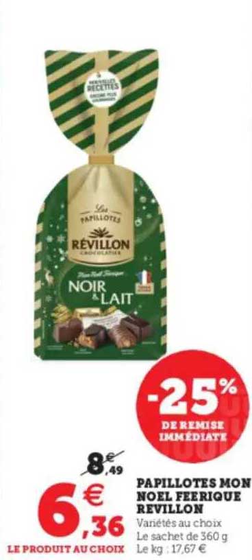 papillotes mon noel féerique revillon