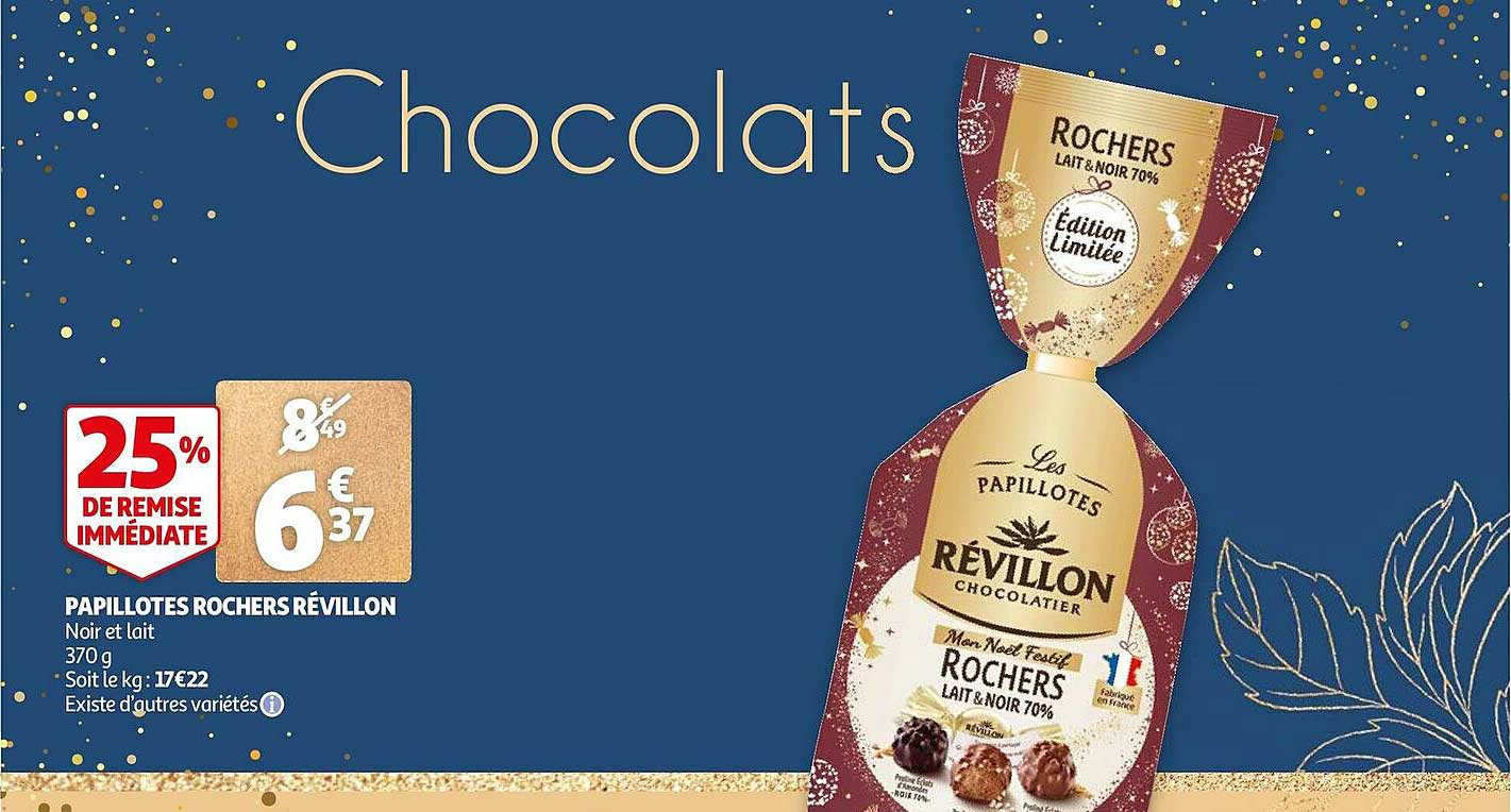 papillotes rochers révillon