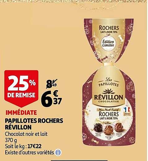 papillotes rochers révillon