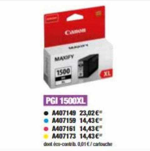 pgi 1500xl canon