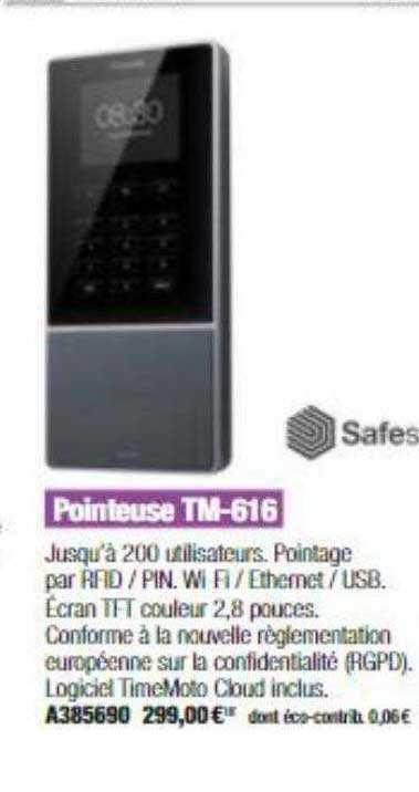 pointeuse tm-616