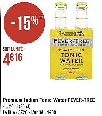 premium indian tonic water fever-tree
