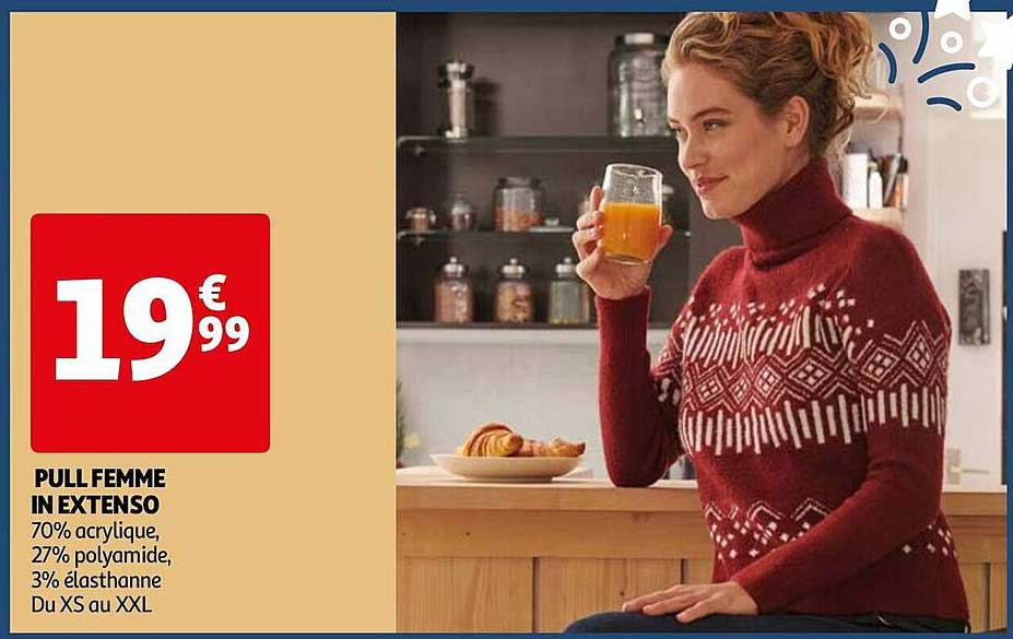 pull femme in extenso