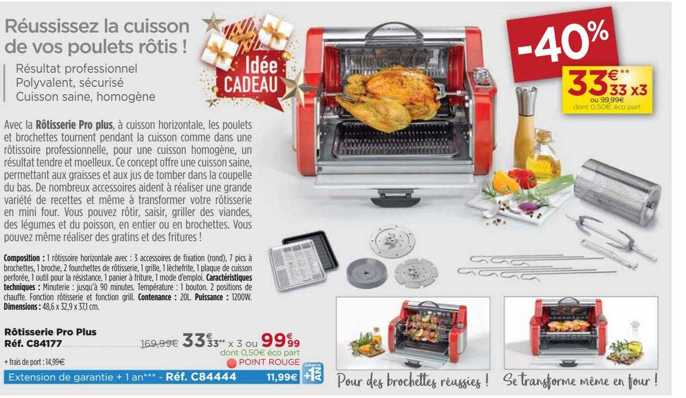 Rôtisserie Pro Plus