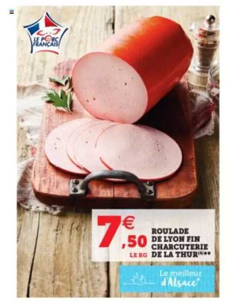 Roulade De Lyon Fin Charcuterie De La Thur