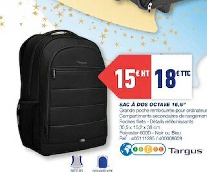 sac à dos octave 15,6" targus