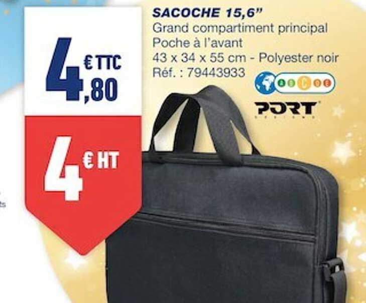 sacoche 15,6" port