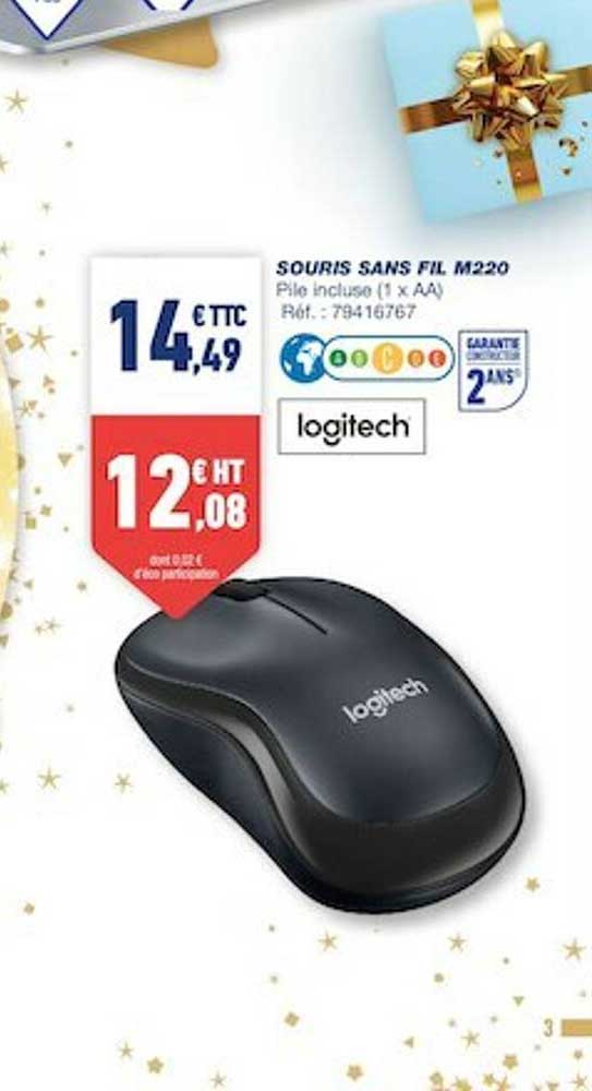 Souris Sans Fil M220 Logitech