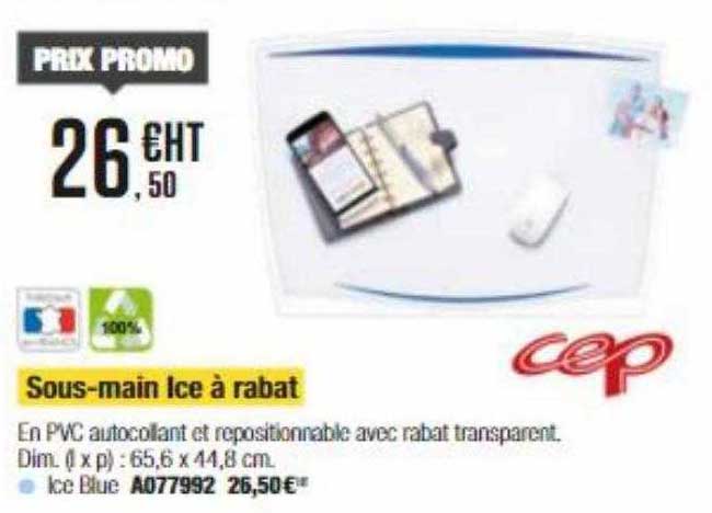 Sous-main Ice à Rabat Cep