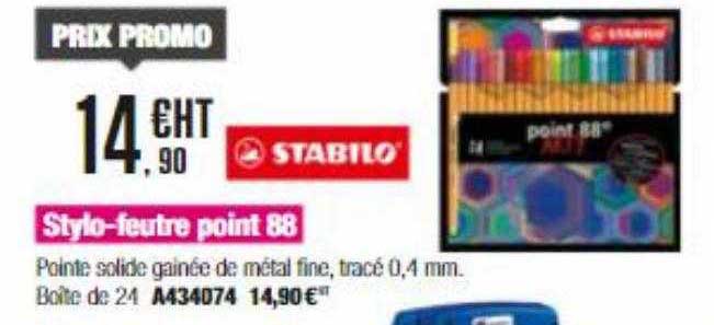 stabilo stylo-feutre point 88