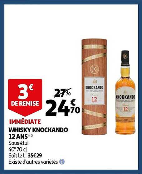 whisky knockando 12 ans