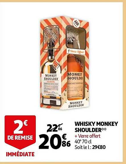 whisky monkey shoulder