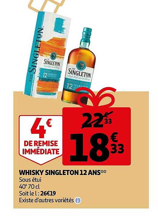 whisky singleton 12 ans