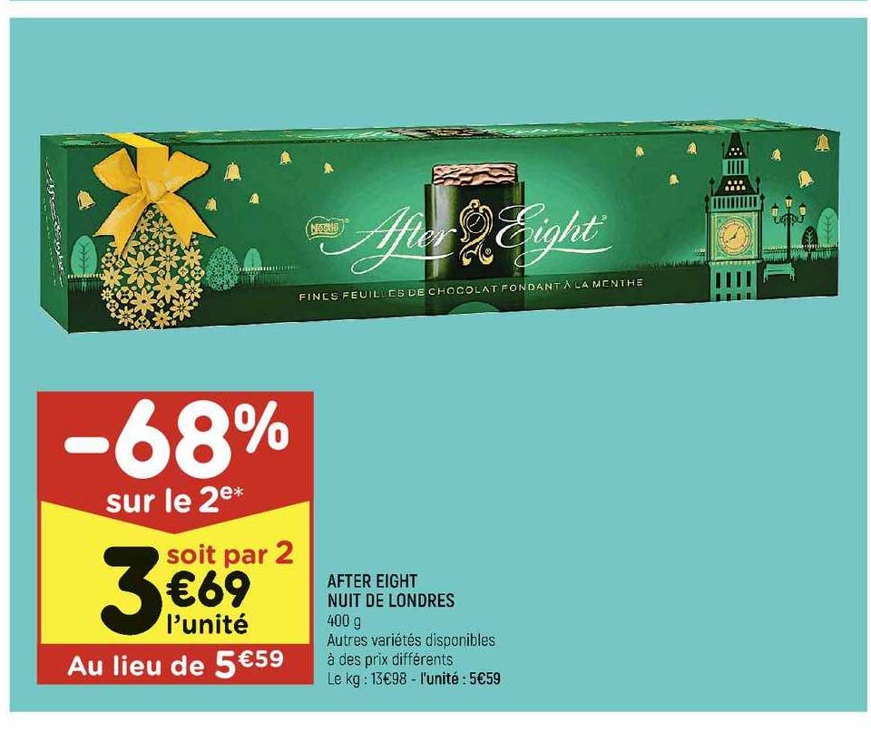 after eight nuit de londres