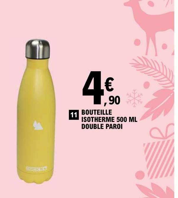 Bouteille Isotherme 500 Ml Double Paroi