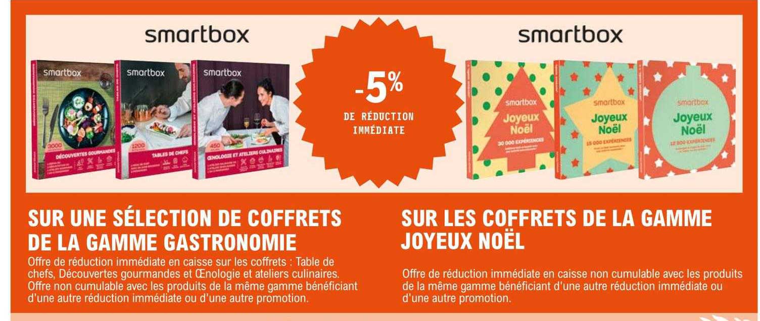 coffret de la gamme gastronomie, coffrets de la gamme joyeux noël