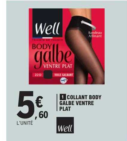 collant body galbe ventre plat well