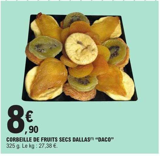 corbeille de fruits secs dallas "daco"