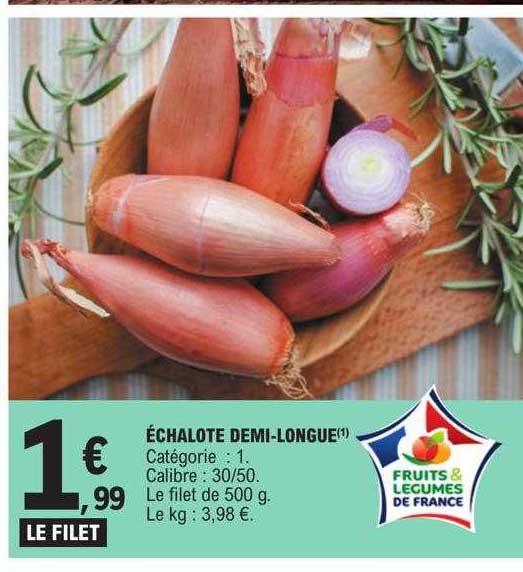 échalote demi-longue