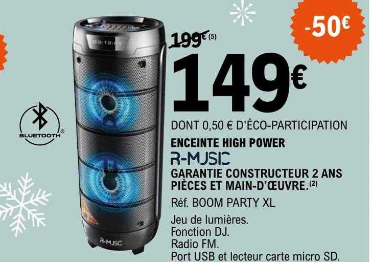 enceinte high power