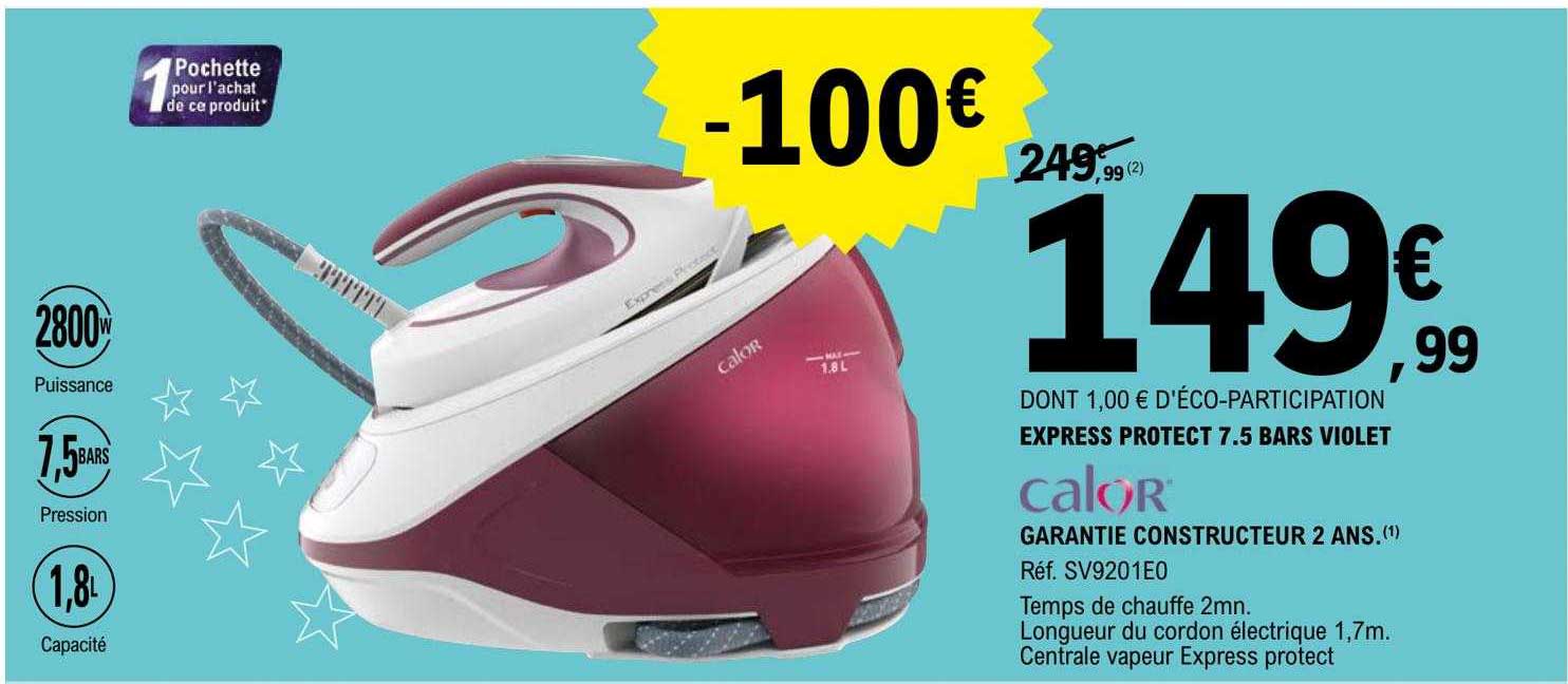 express protect 7.5 bars violet calor