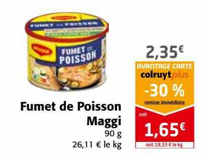 fumet de poisson maggi