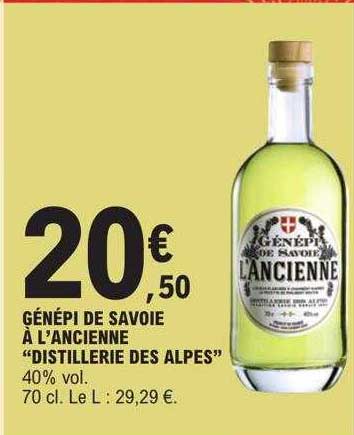 génépi de savoie à l'ancienne "distillerie des alpes"