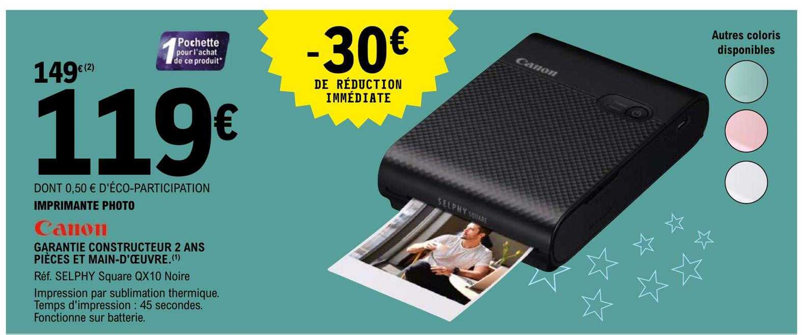 Imprimante Photo Canon