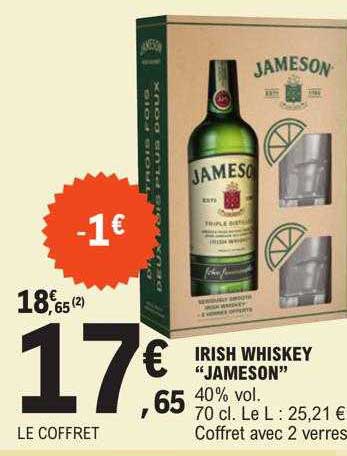 Irish Whiskey "jameson"