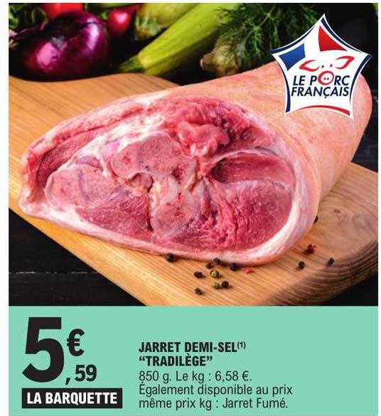 jarret demi-sel "tradilège"