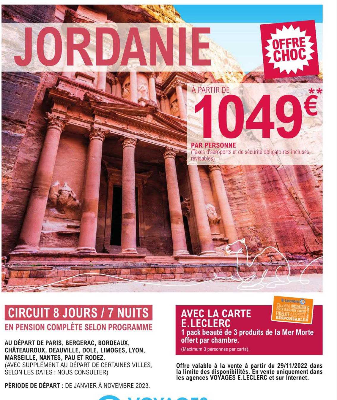 jordanie circuit 8 jours-7 nuits