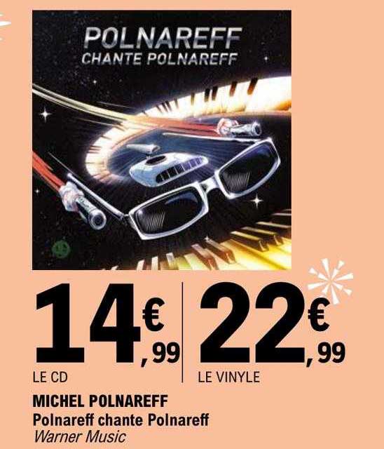 Le Cd Michel Polnareff - Polnareff Chante Polnareff