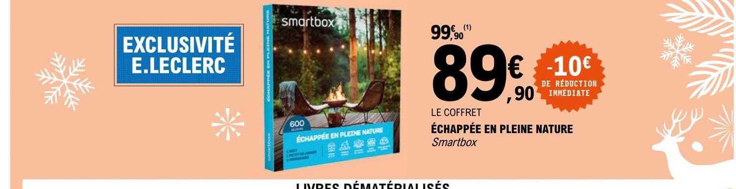 le coffret échappée en pleine nature