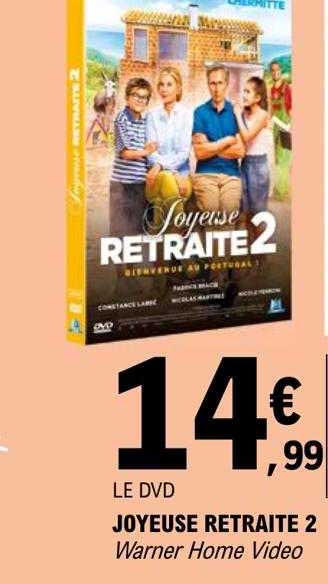 le dvd joyeuse retraite 2