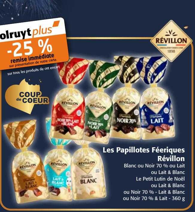les papillotes féériques révillon