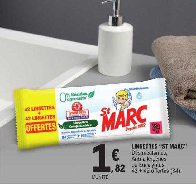lingettes "st marc"