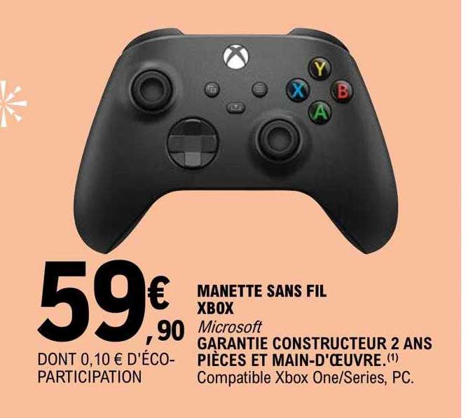 manette sans fil xbox