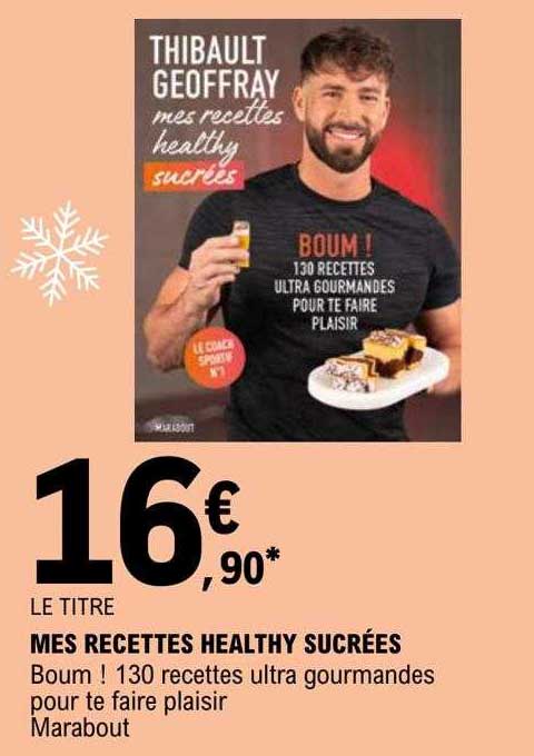 mes recettes healthy sucrées