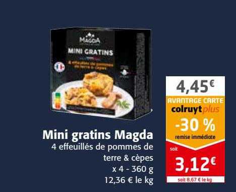 mini gratins magda