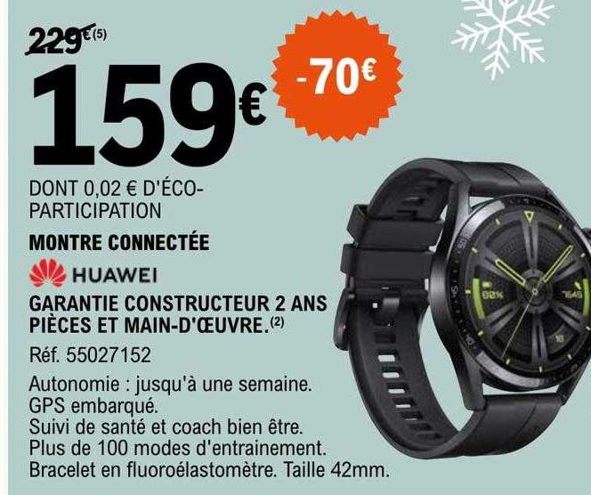montre connectée huawei
