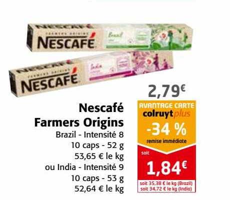 nescafé farmers origins