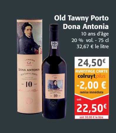 old tawny porto dona antonia