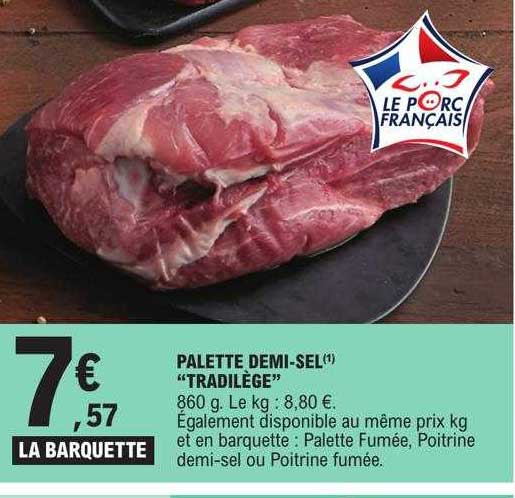 palette demi-sel "tradilège"