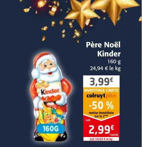 père noël kinder