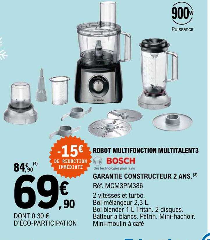 Robot Multifonction Multitalents3 Bosch